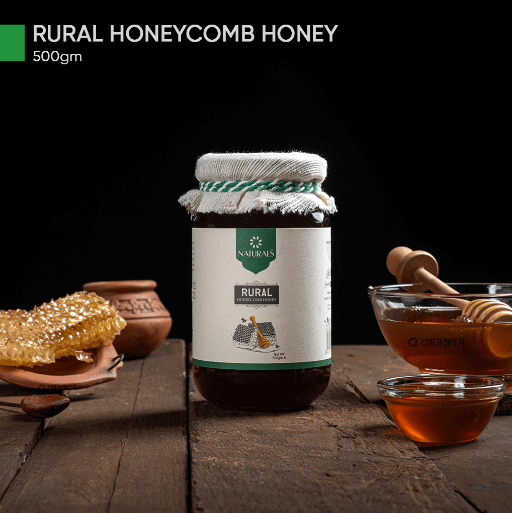 ন্যাচারালস গ্রামের চাকের মধু (Rural Honeycomb Honey)