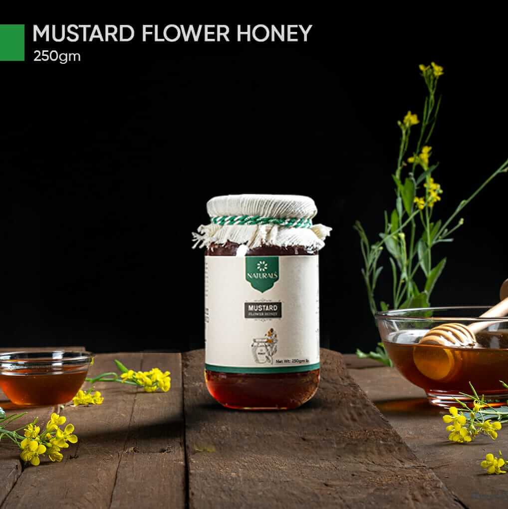 ন্যাচারালস সরিষা ফুলের মধু (Mustard Flower Honey)